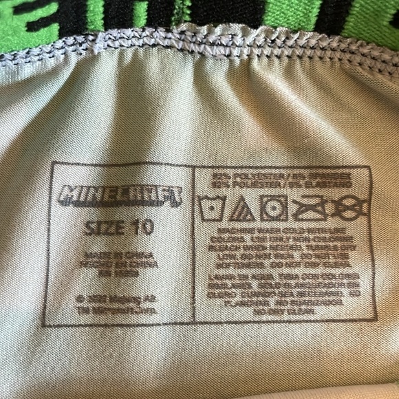 Minecraft briefs/underwear size 10 - Picture 2 of 6